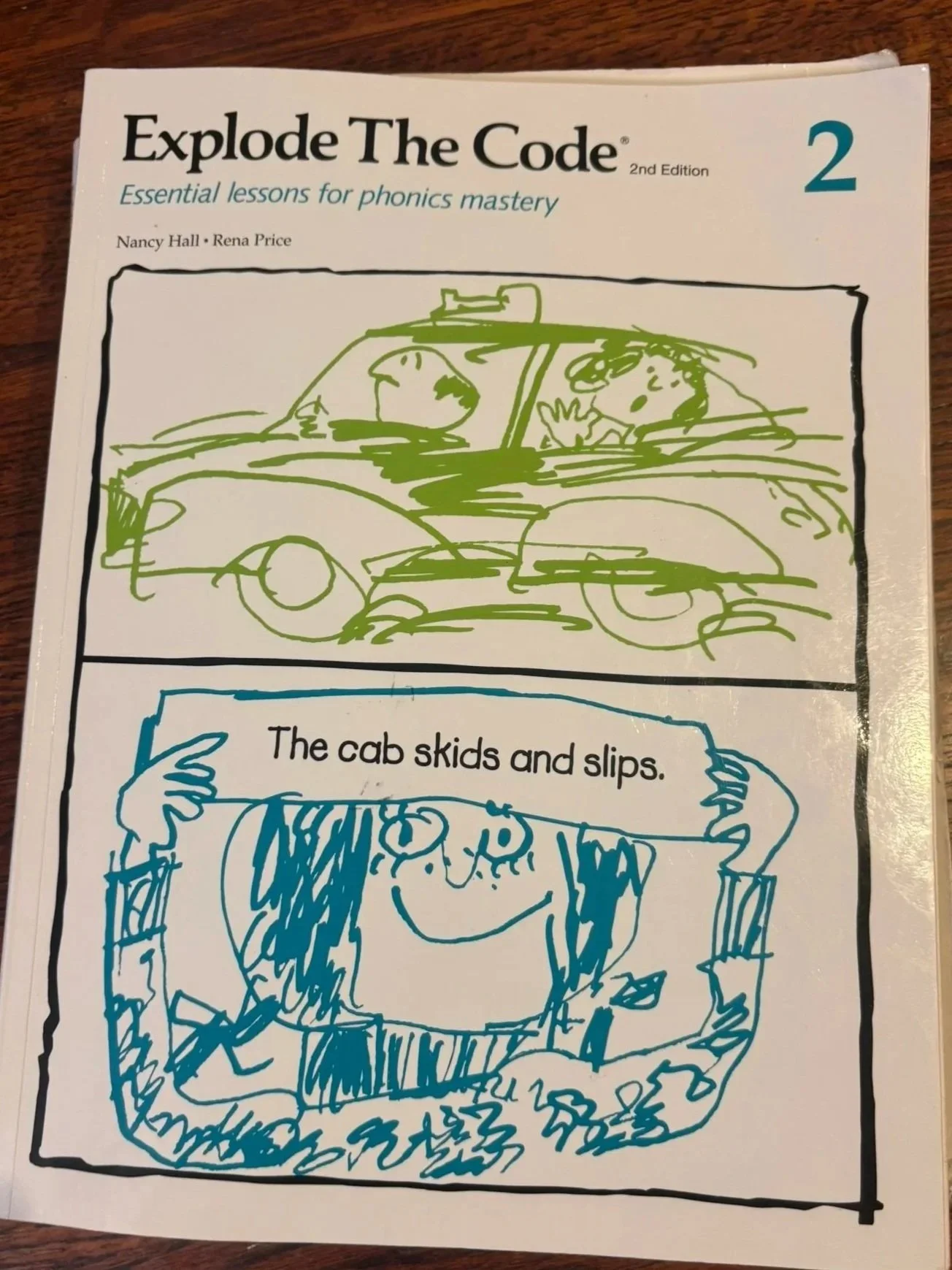 The cover of Explode the Code Level 2