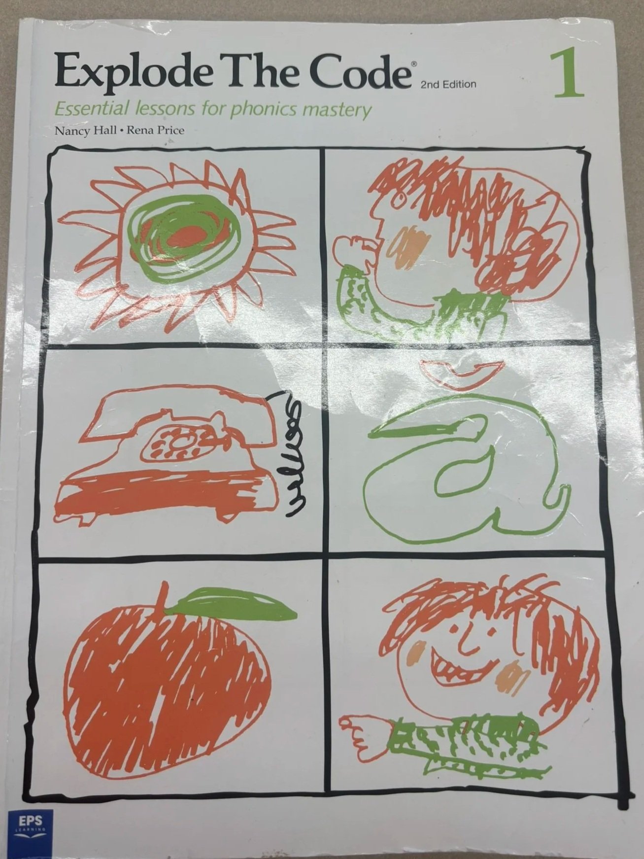 The cover of Explode the Code Level 1