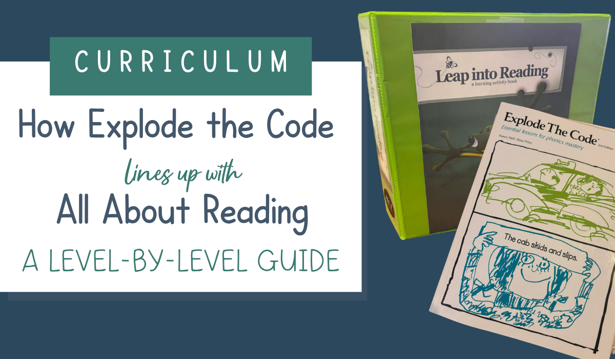 How Explode the Code Lines Up with All About Reading: A Level-by-Level Guide