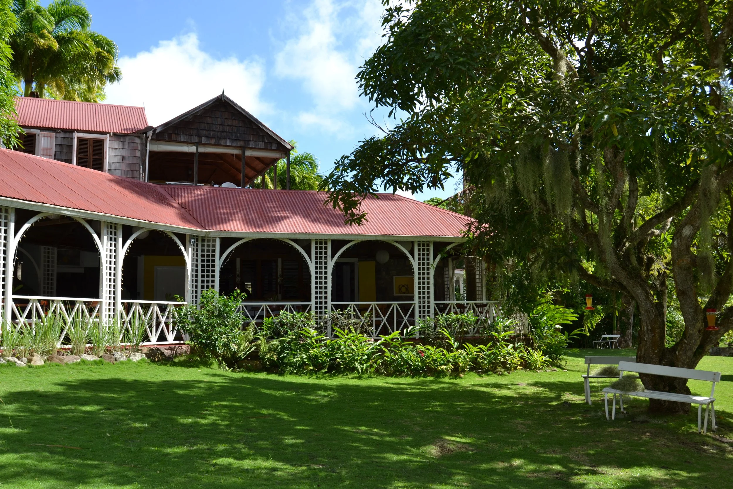  Another view of the main house at The Hermitage. 