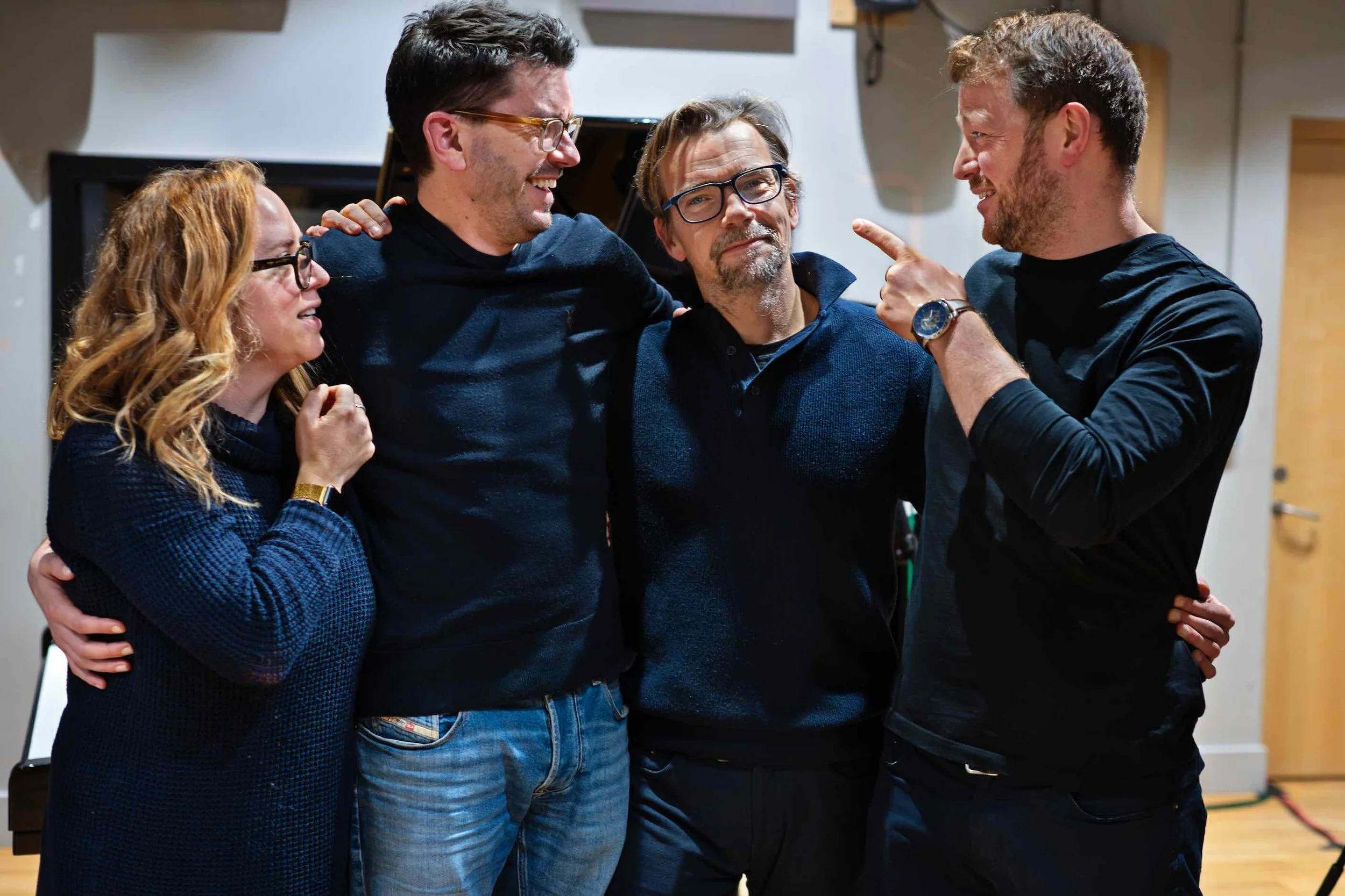 Steve Banks & Jonathan Silk 'The Emboldened Jazz Orchestra & Choir Recording Sessions' - Rebecca Nash, Steve Banks, Jonathan Silk & Henrik Jensen