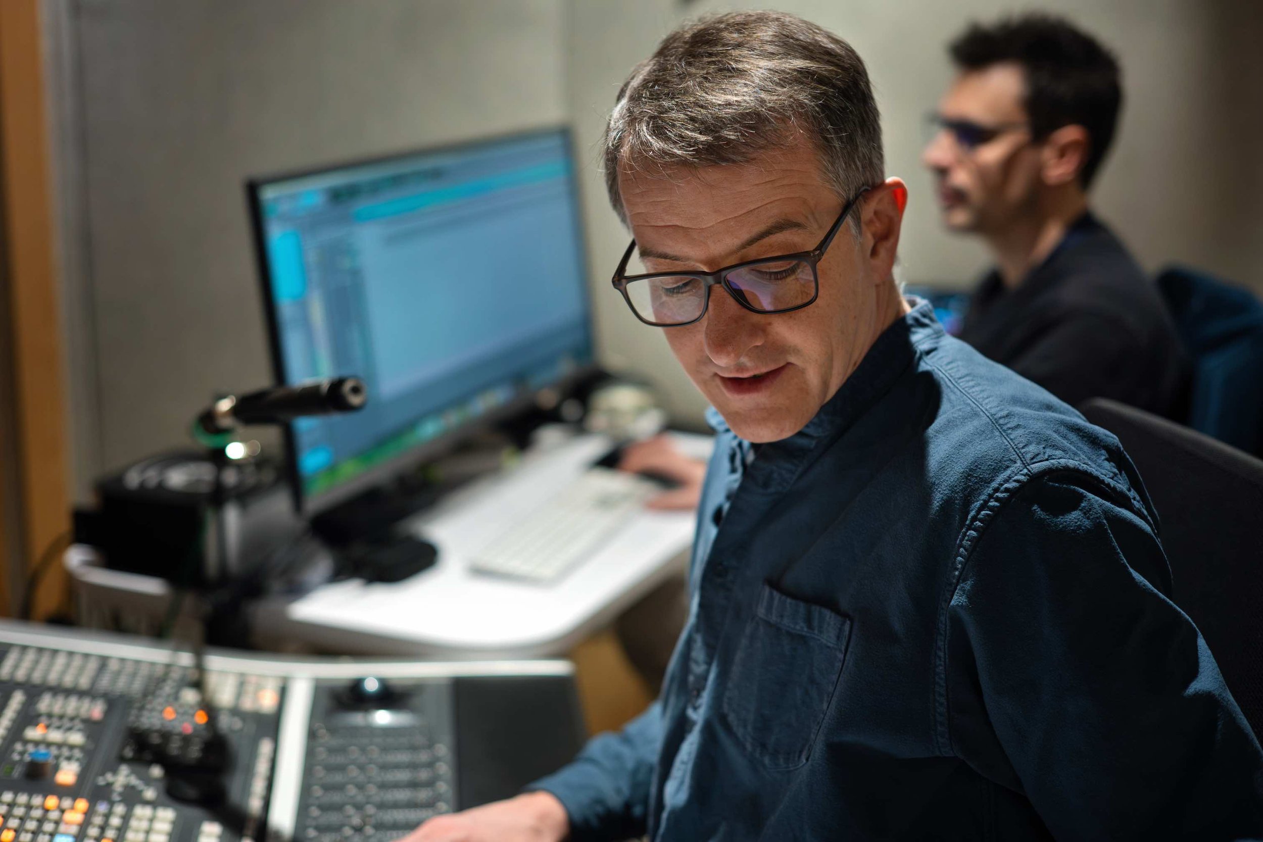 Steve Banks & Jonathan Silk 'The Emboldened Jazz Orchestra & Choir Recording Sessions' - Ben Markland (producer/engineer) & Niccolo Conti (engineer)