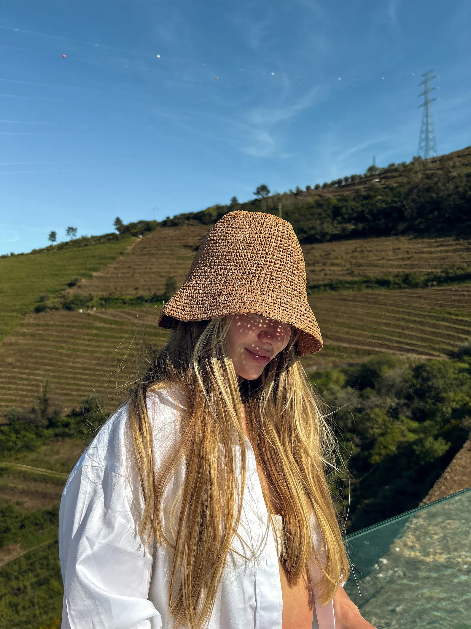  Raffia Bucket Hat 