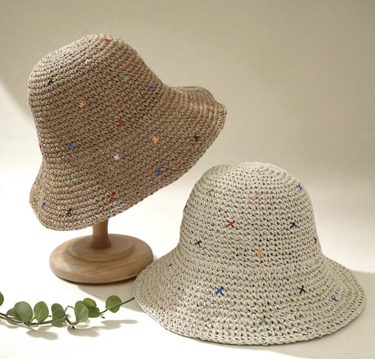 Colorful Stitched Bucket Hat