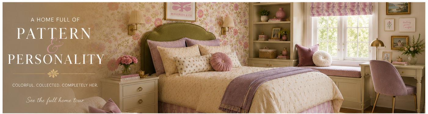 Soft Maximalist Pattern Mixing: Designing Collected Rooms with Personality