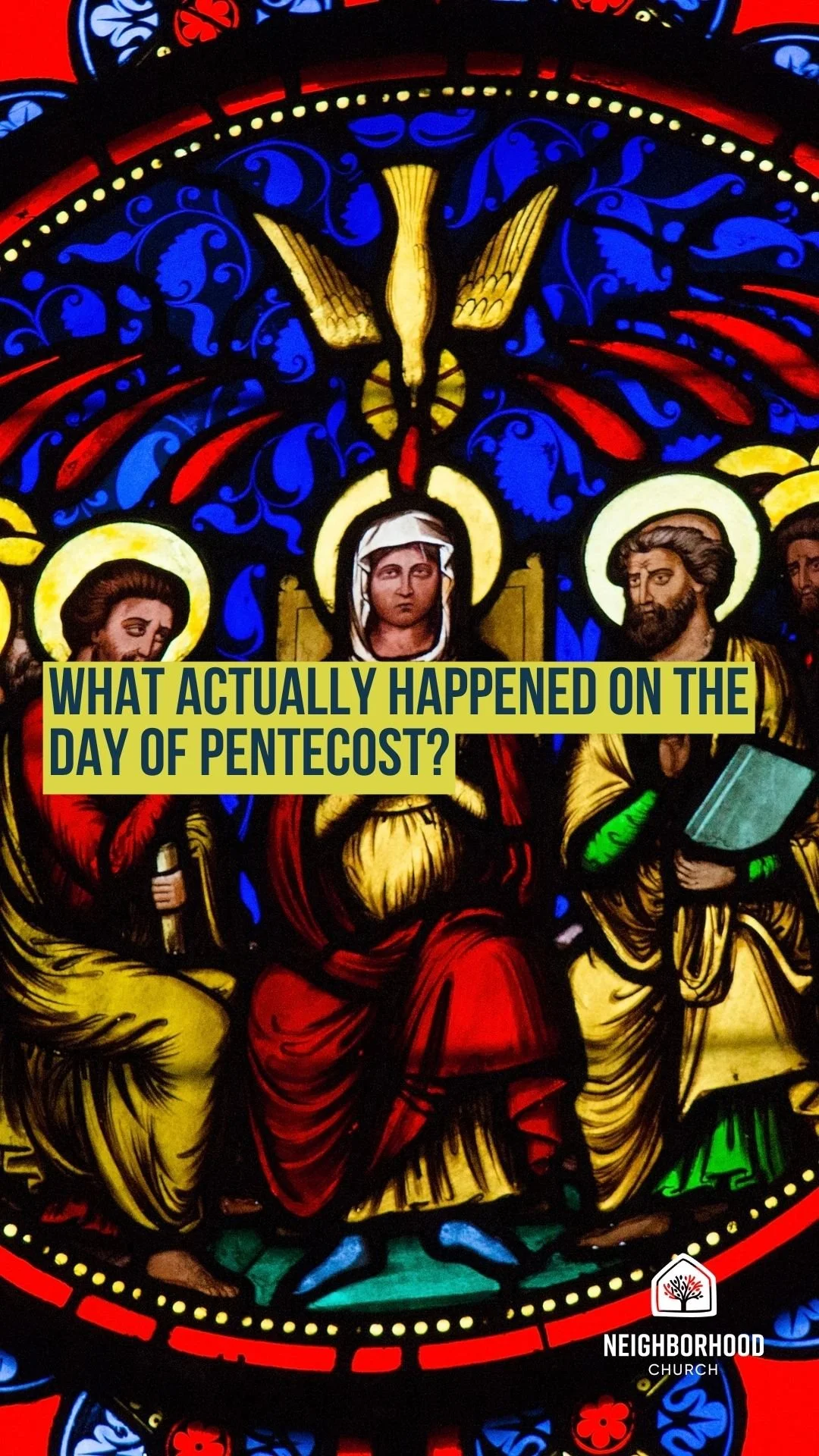 What actually happened on the day of Pentecost?