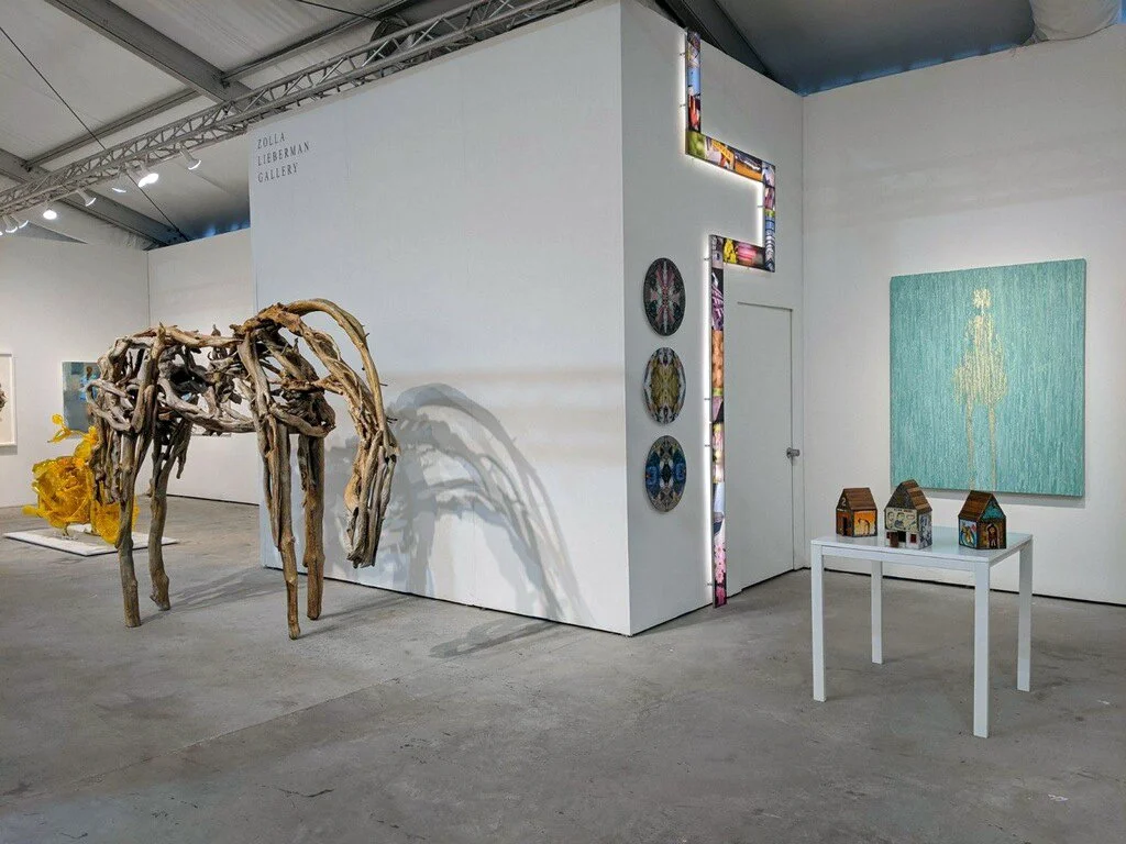 interior of art miami show