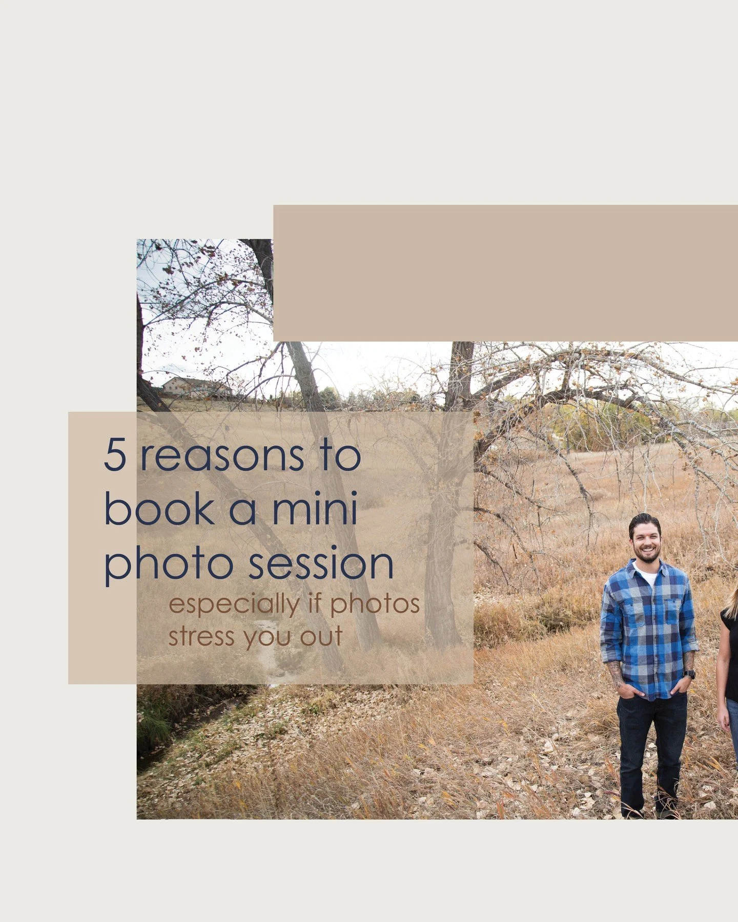 Let's be honest, there is probably one to none in your family that really loves photo sessions. And her name probably starts with M. 😄  Mom usually knows it's the memories that are important, but trying to convince the rest of the family can be hard