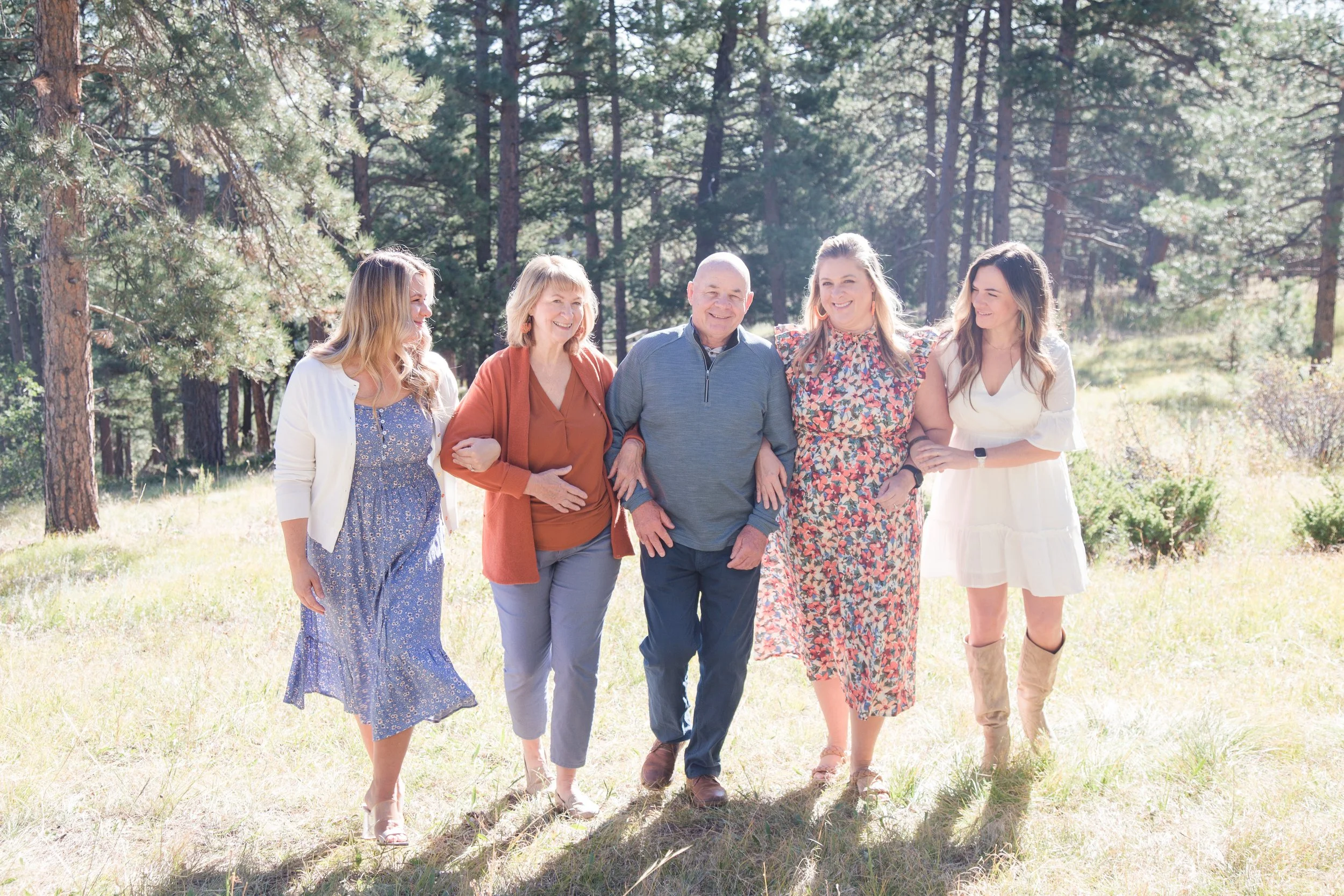 Family photo session near Denver, Colorado