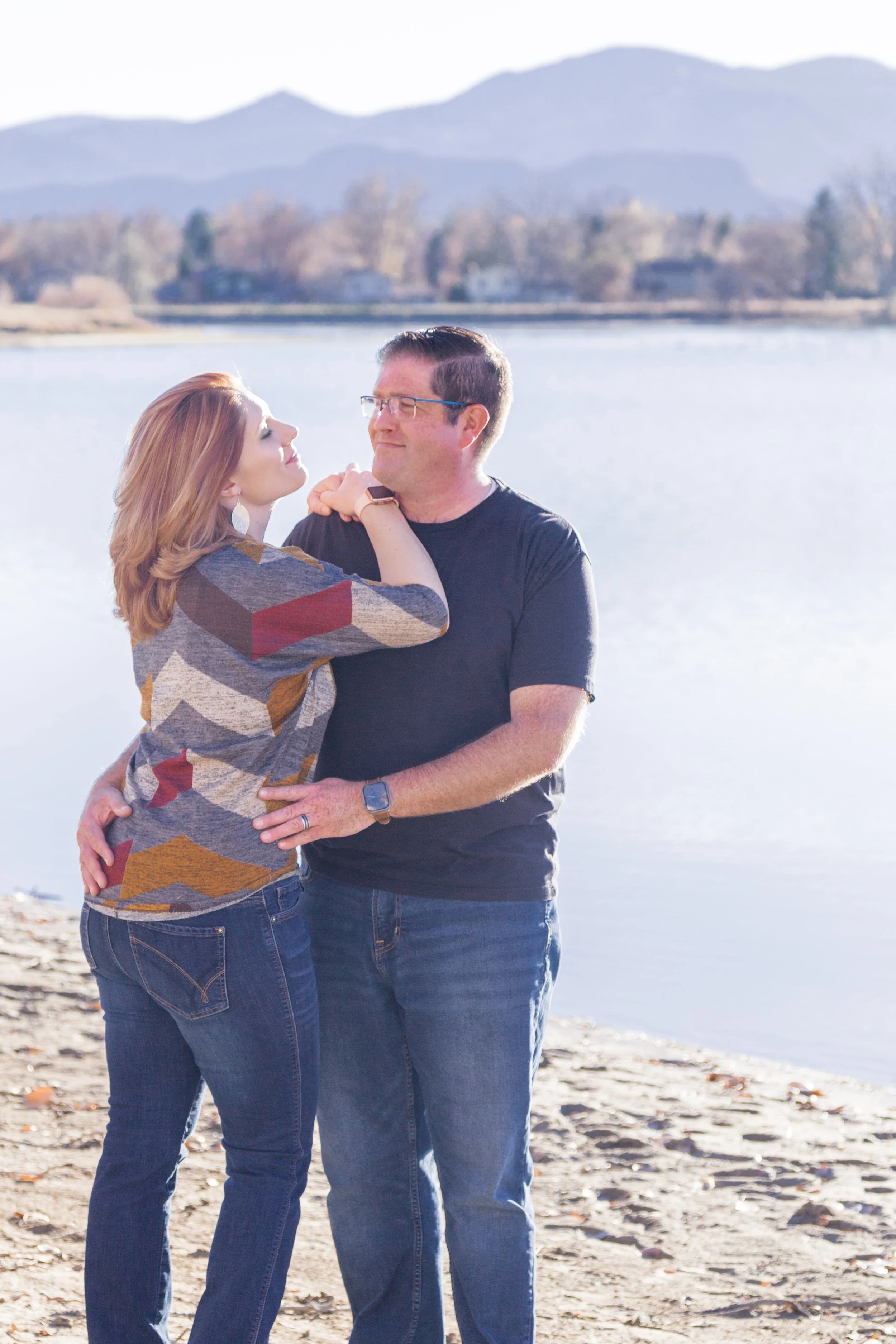 Denver Colorado Fall Couples Photographer for Mini Sessions in Mountains of Colorado Foothills Close to Denver Fall Colors