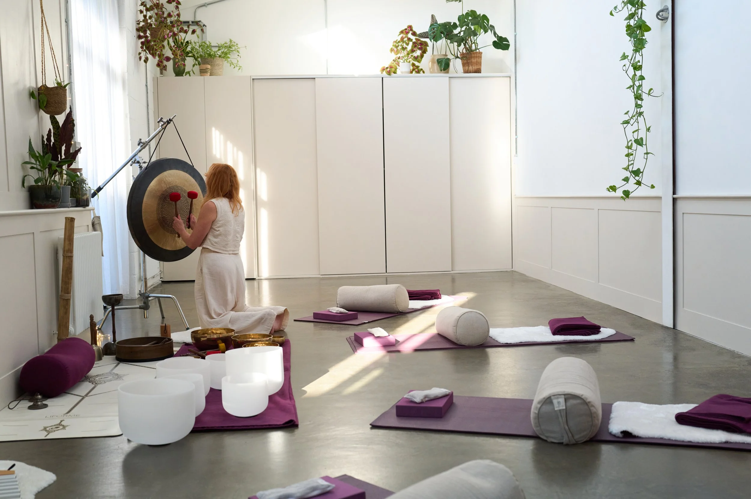 Vegetarian food at a Yoga Breathworks Day Retreat in London