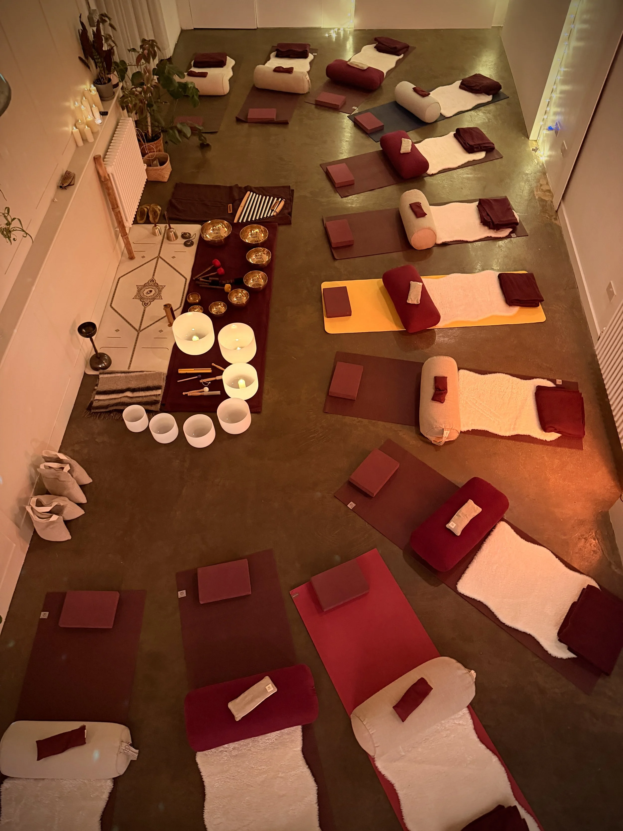 Group Sound Bath at Yogabreathworks in Kingston-upon-Thames, London 