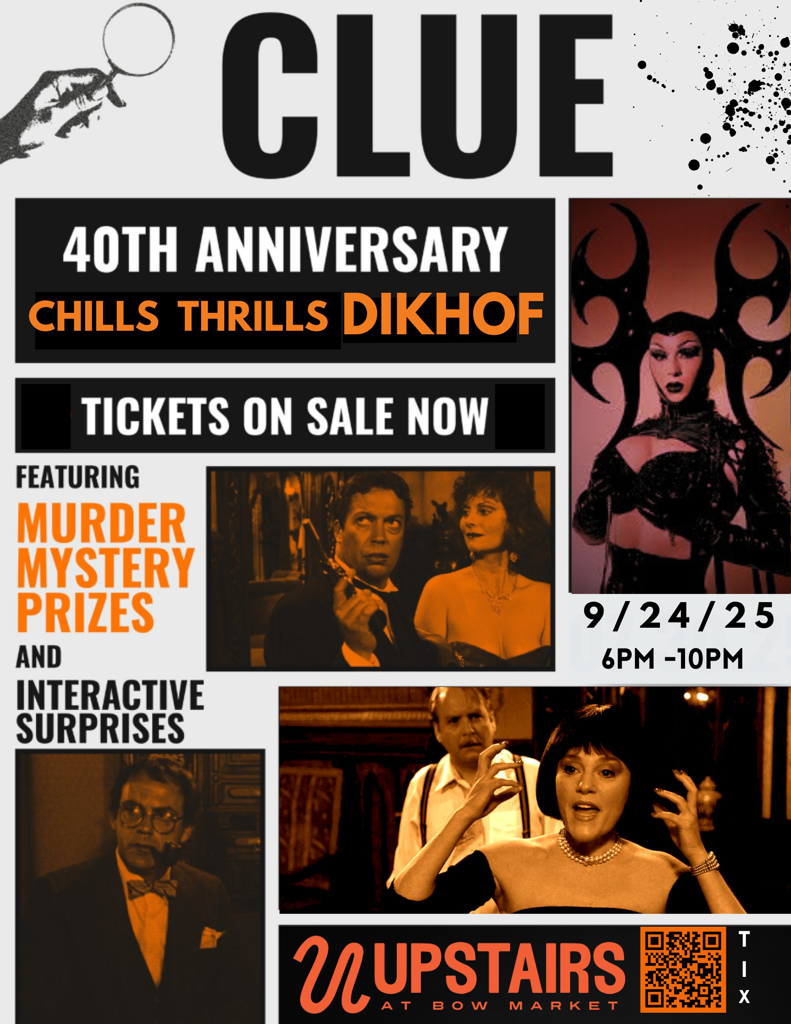 Clue 40th Anniversary screening with Tara Dikhof!