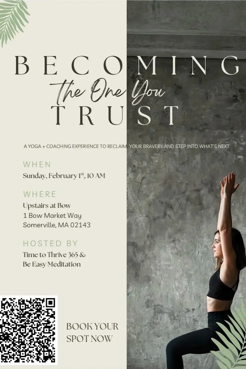 Becoming the One You Trust