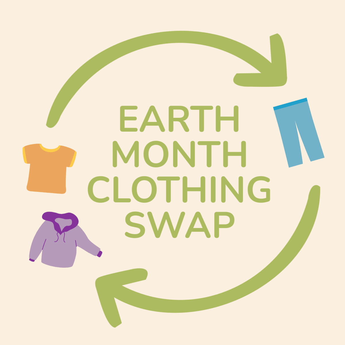 Earth Month Clothing Swap