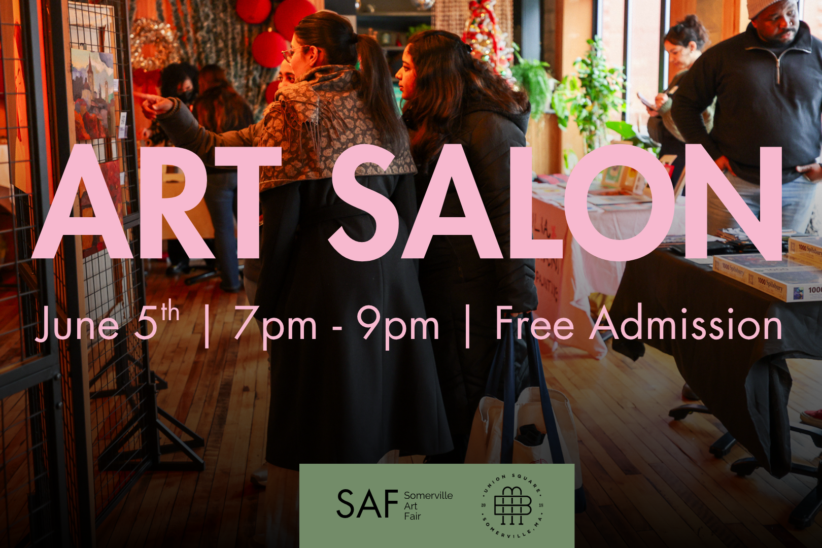 SAF Art Salon at Bow Market