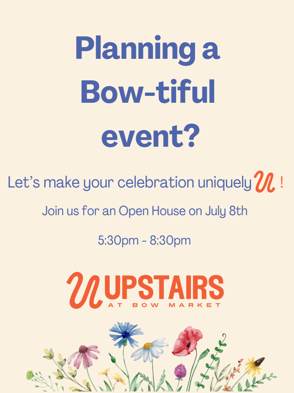 Upstairs at Bow Open House
