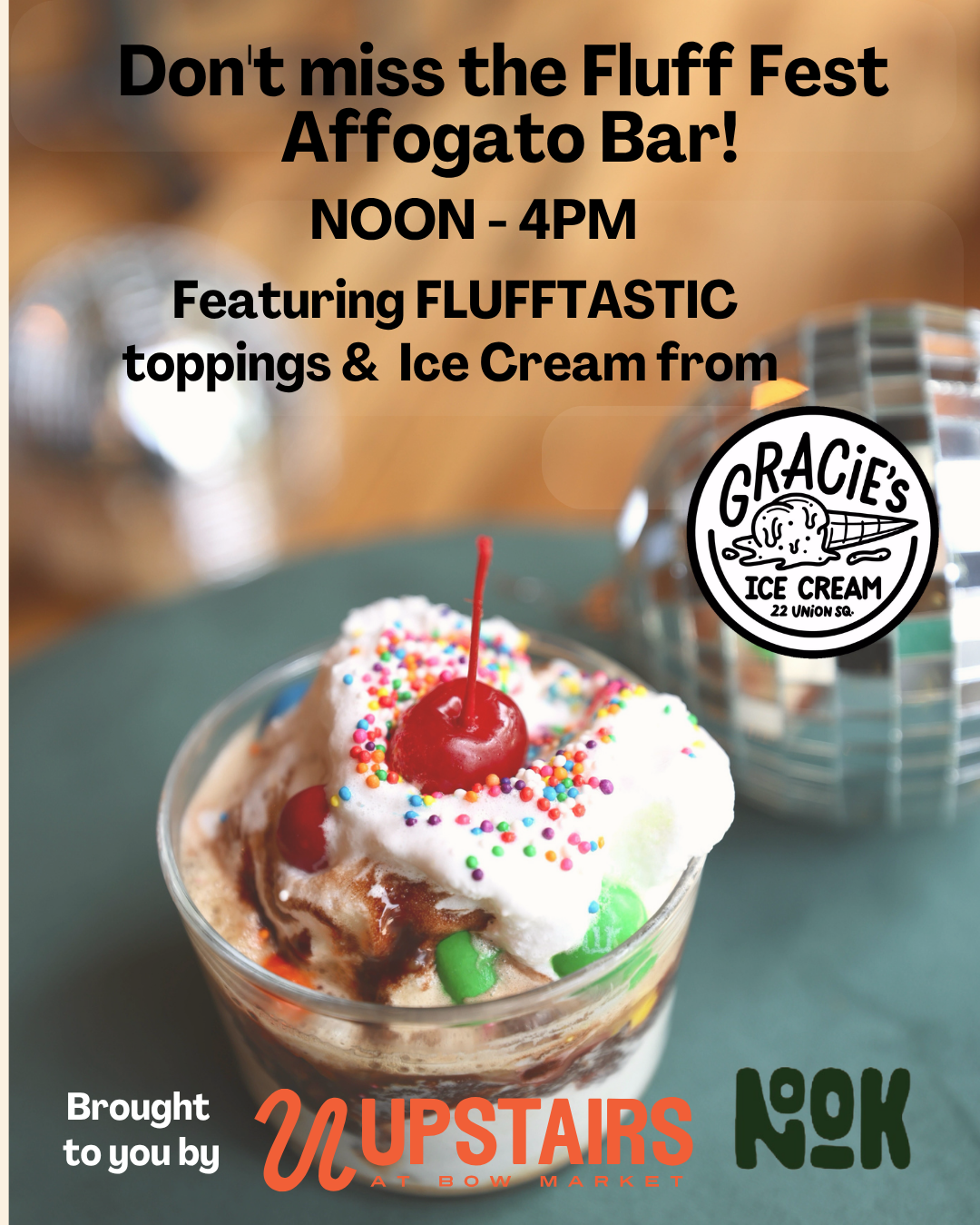 Fluff Fest Affogato Bar!