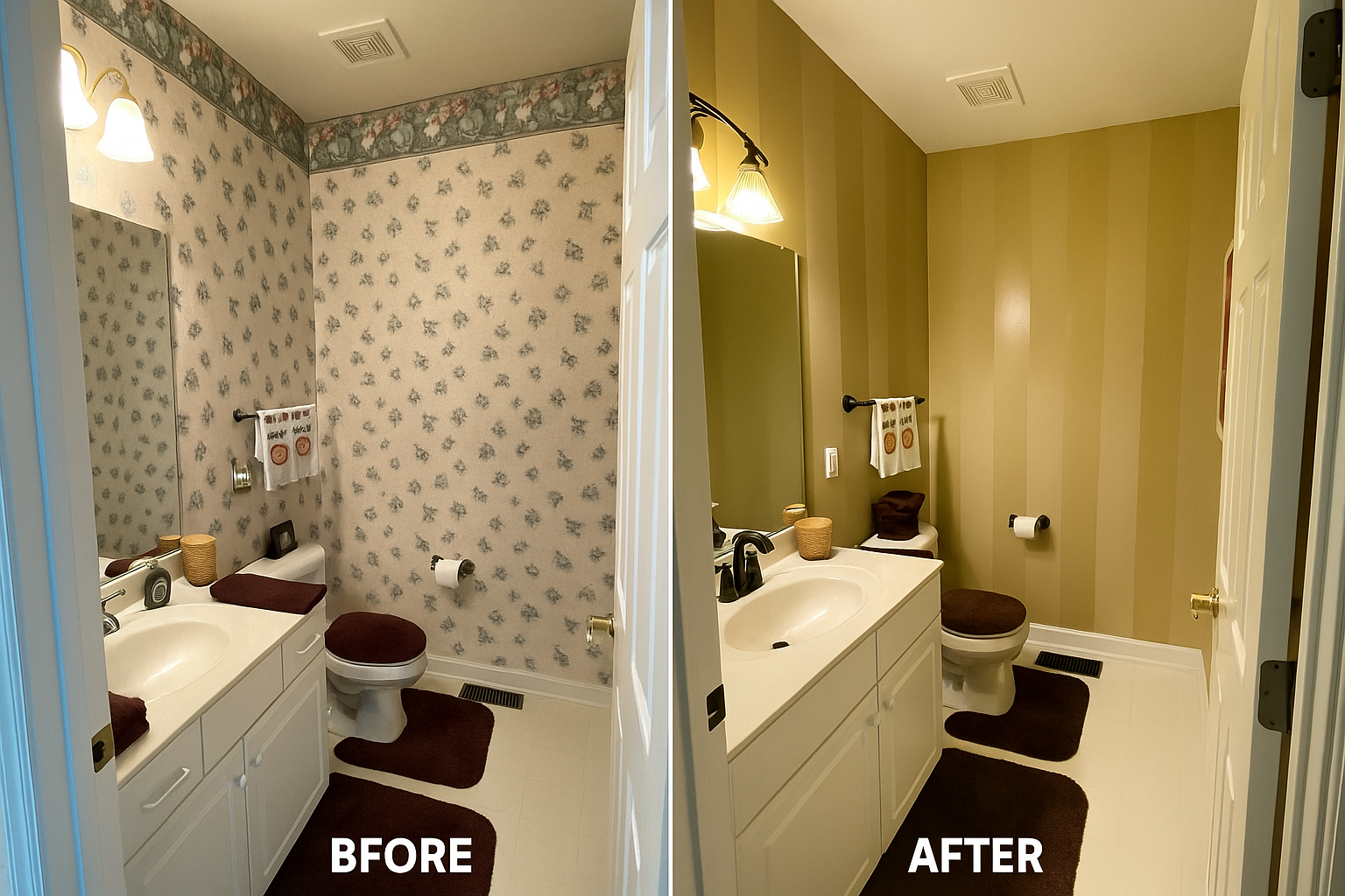 Bathroom Renovation_ Floral vs. Stripes.png