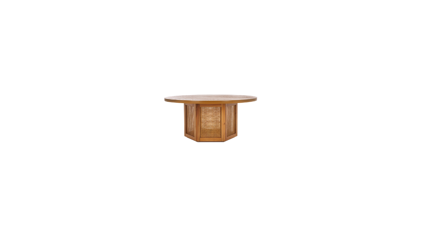 Cane Coffee Table