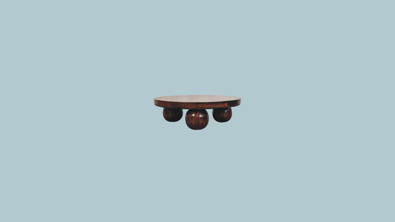 Dark Walnut Coffee Table