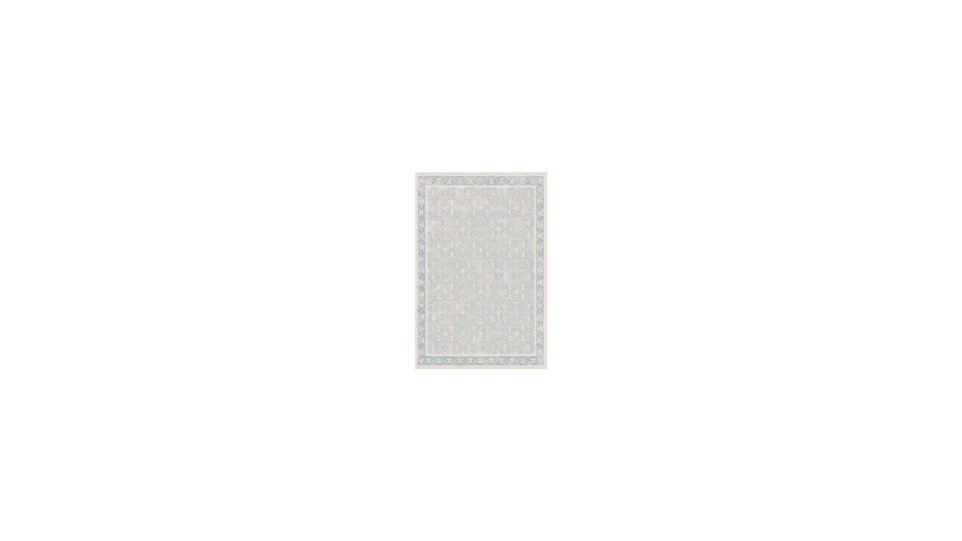 Powder Blue Detail Rug