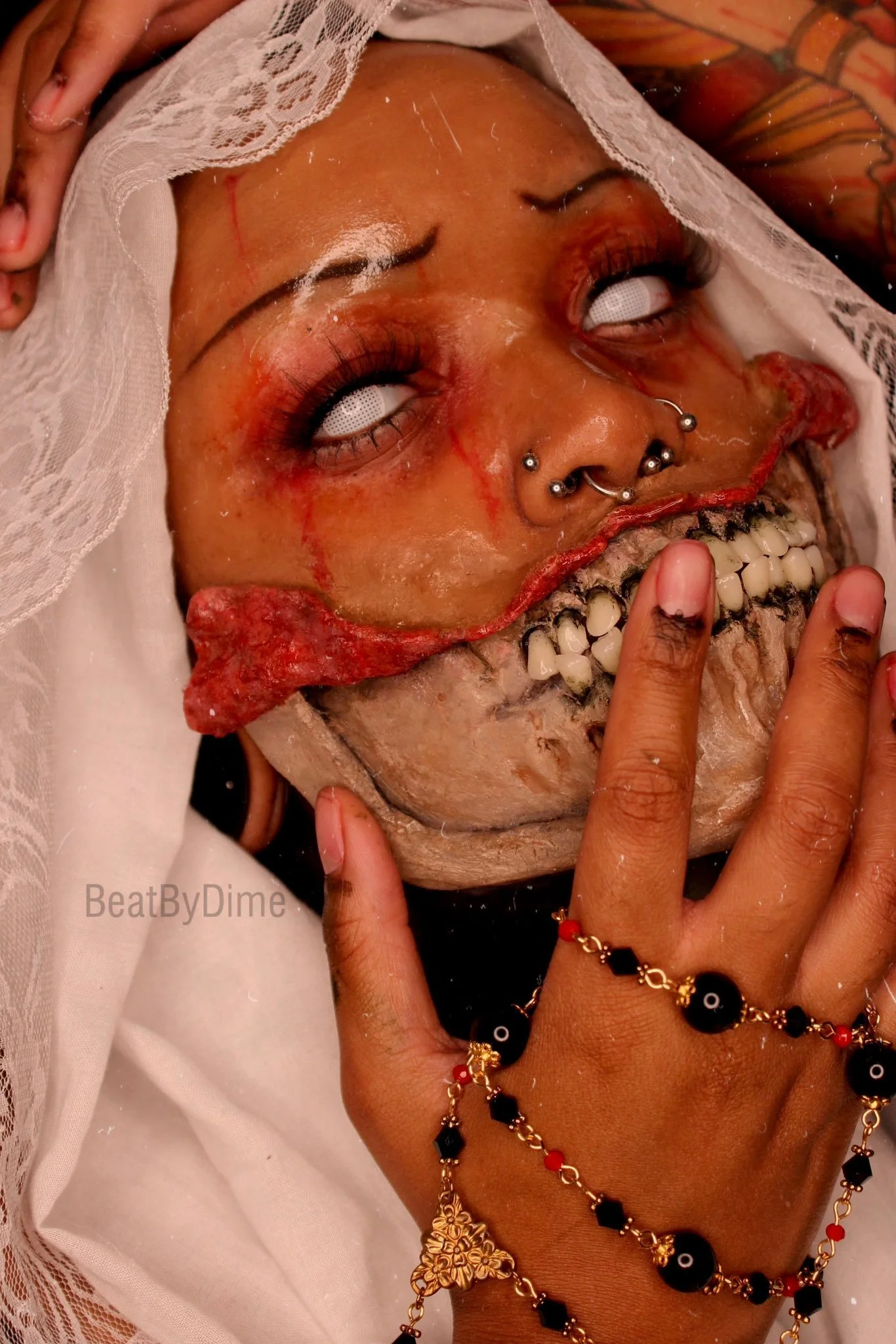 "Palida Caricia" By Emil Melmoth Recreation. Silicone Prosthetics Made, Painted and Applied by Dimanek (2025)