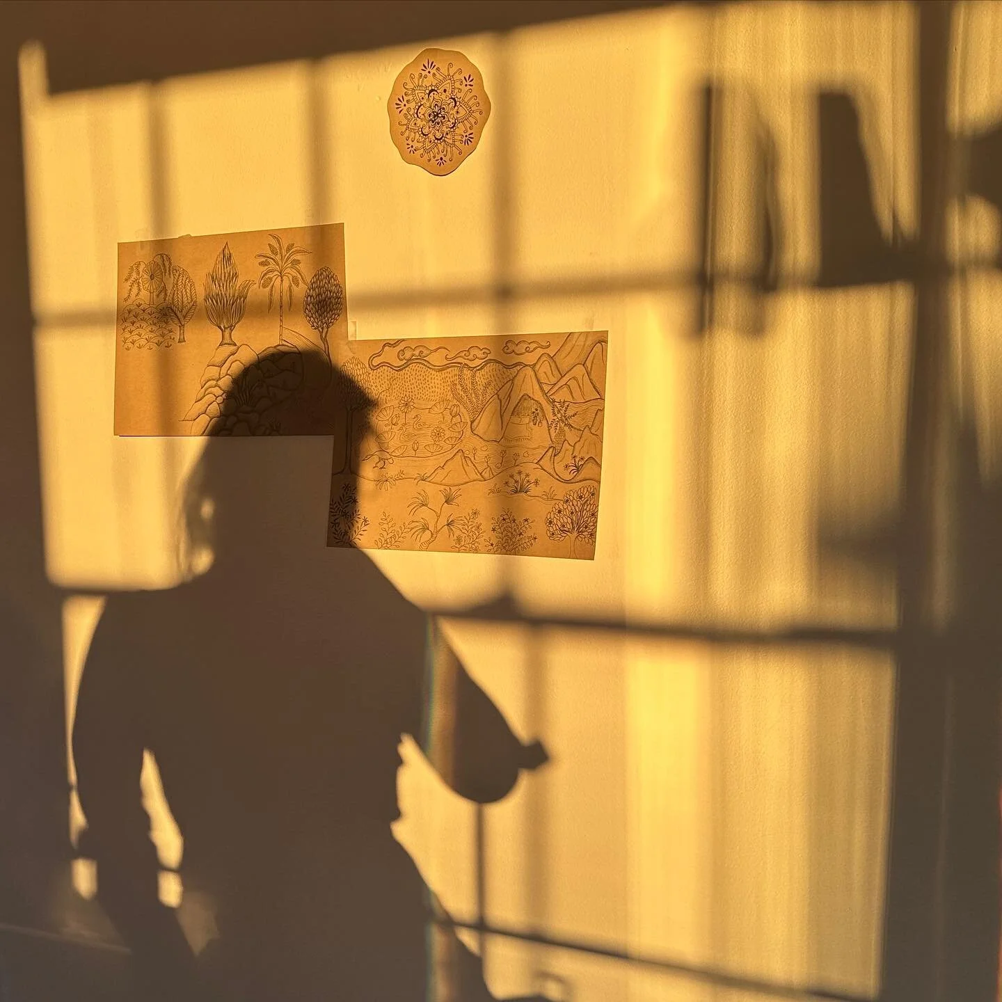 My art studio is taking over my iPhone&rsquo;s gallery. 🎞️
.
#artiststudio #studiolife #artstudio #artistsoninstagram #artistsupportartists