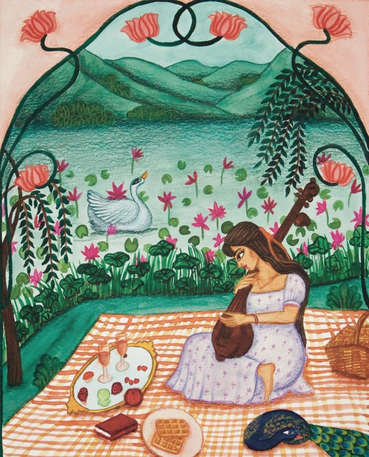 The Holy Trinity

A triptych series showcasing the three essential Hindu goddesses in the modern world.

Saraswati, The Creator
Lakshmi, The Preserver
Kali, The Destroyer

The Creator

Saraswati is the goddess of education, creativity, and music. She