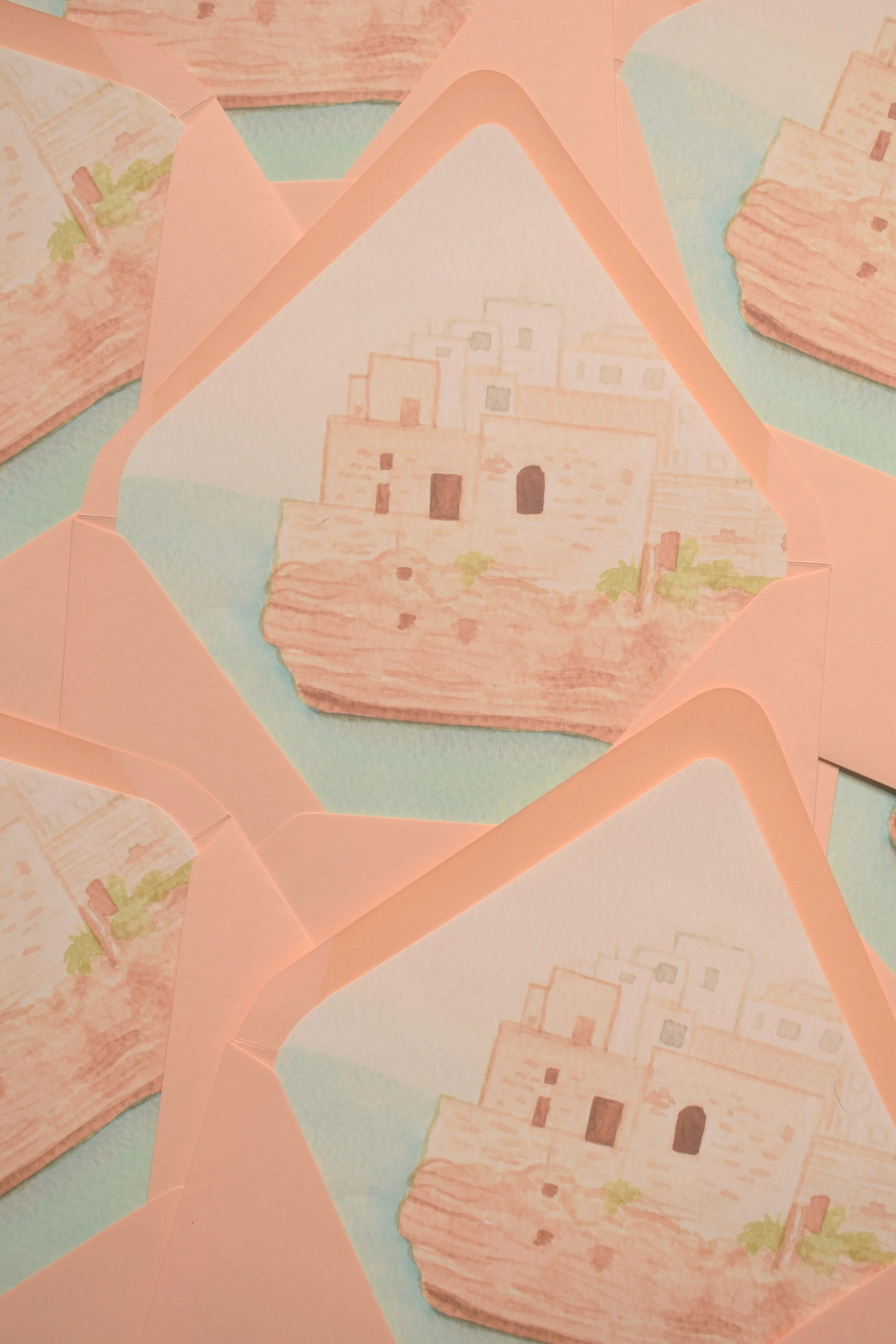 Carolyn's 60th in Puglia - Custom Stationery