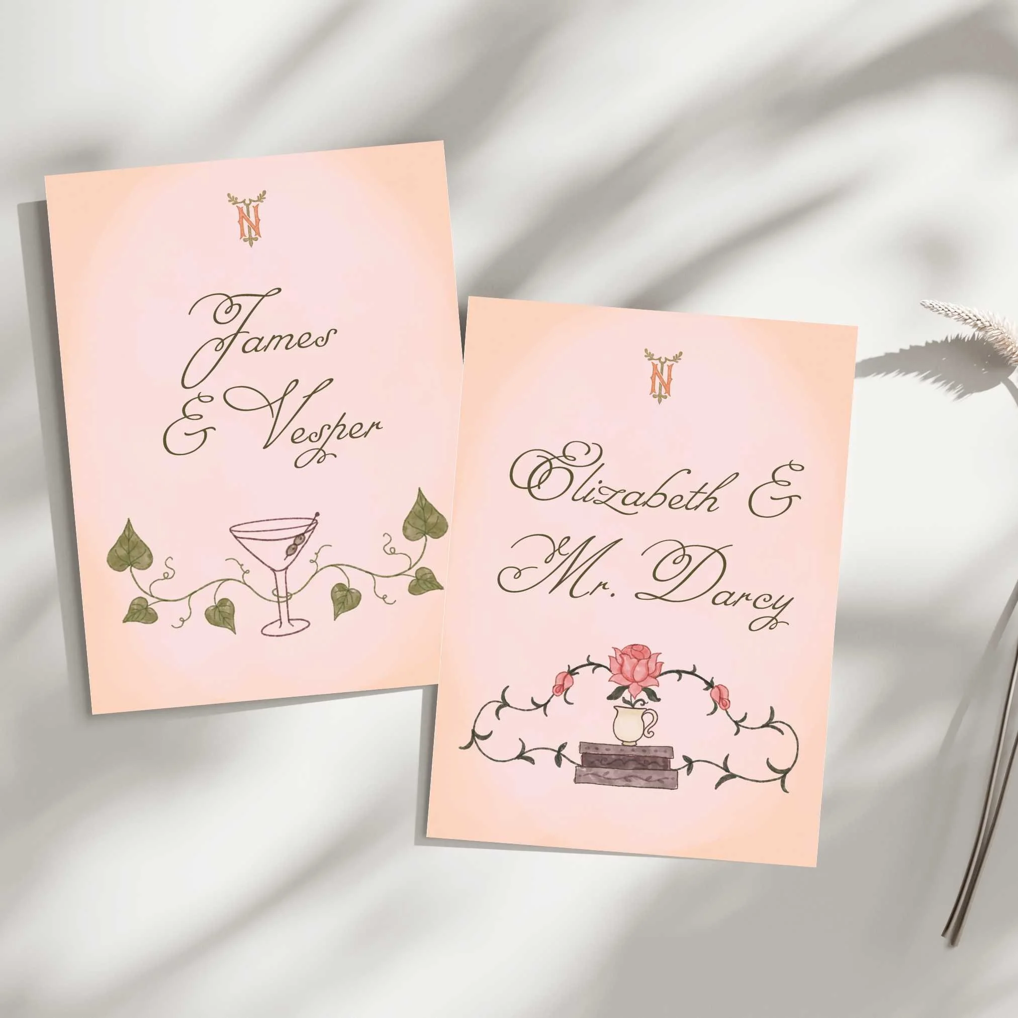 table signs