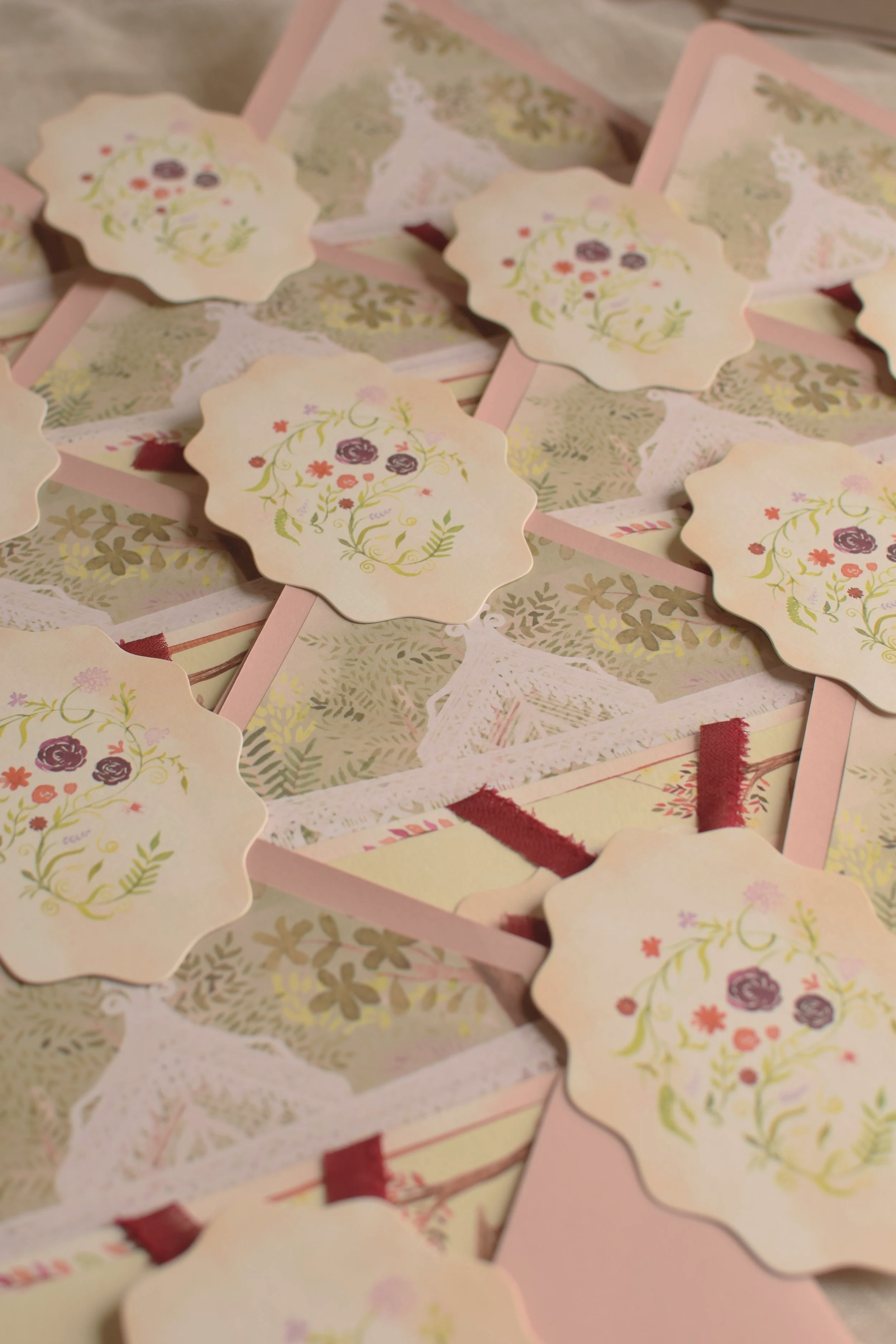 Christa & Matthew - Custom Stationery