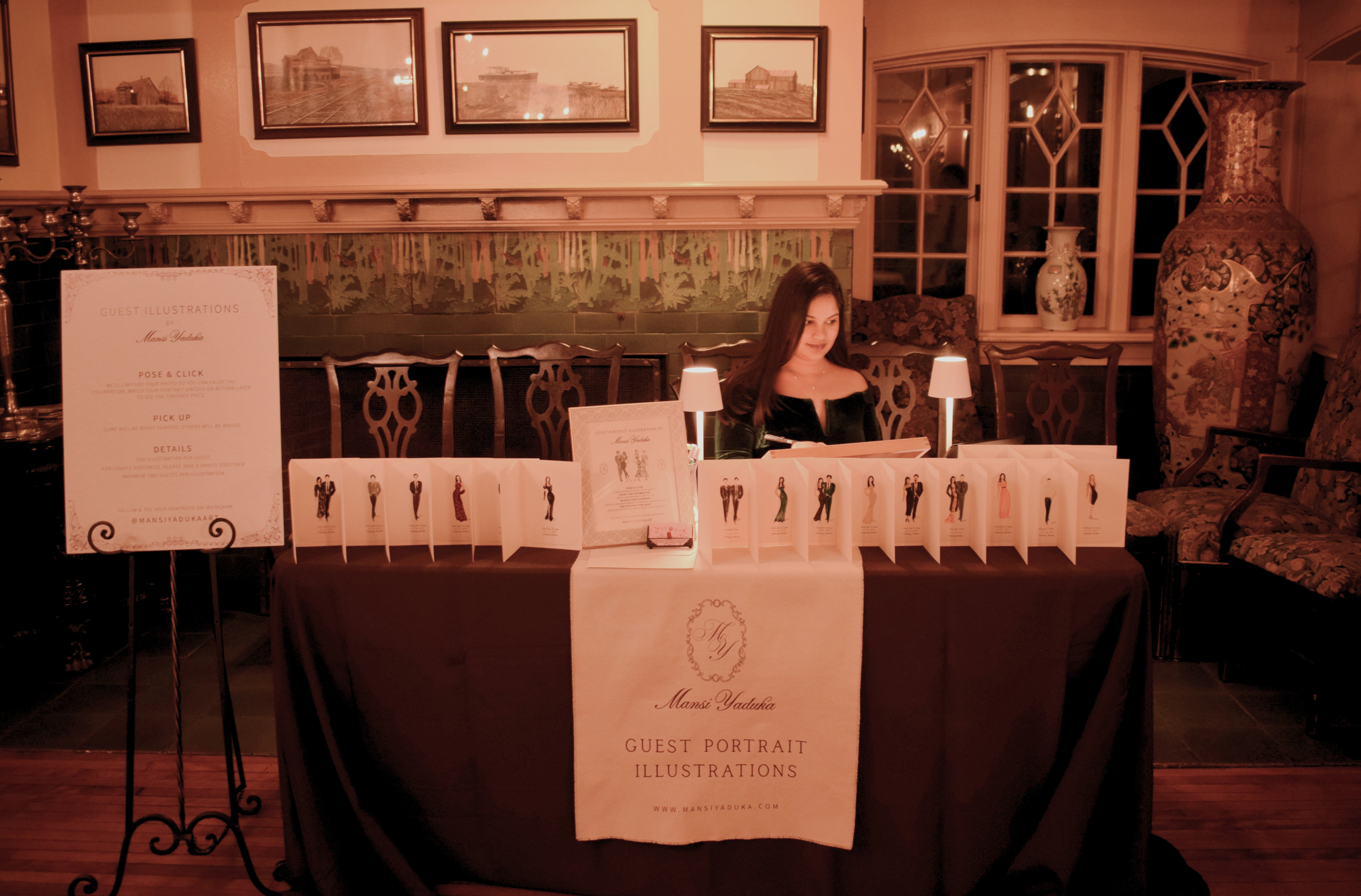 Sarah & Dario - Guest Illustration