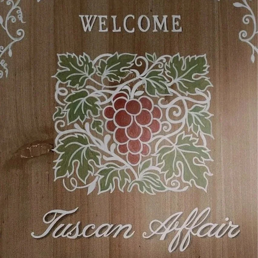 Tuscan Affair -  Custom Signage
