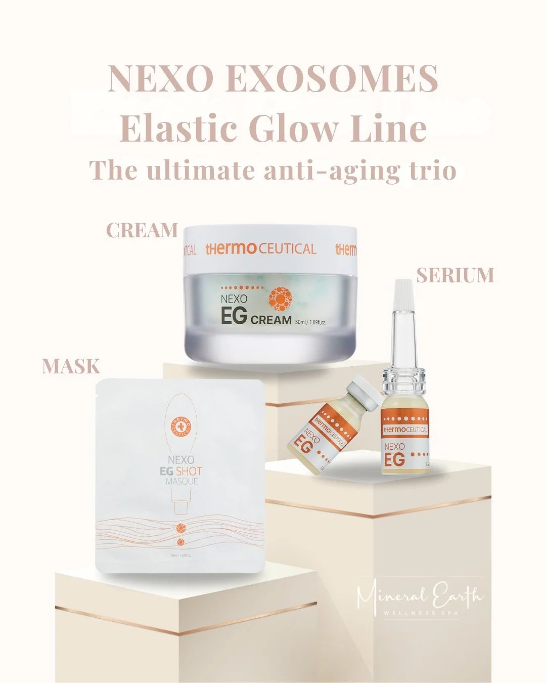 ✨ Elastic Glow Line &mdash; Advanced Firming &amp; Radiance ✨

The Elastic Glow Line is designed to support skin elasticity, firmness and visible rejuvenation through advanced Korean skin science.

Formulated with exosome technology, peptides and ski