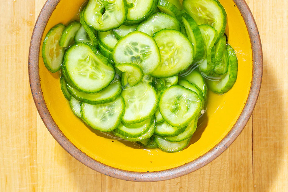 Korean-Style Cured Cucumbers 