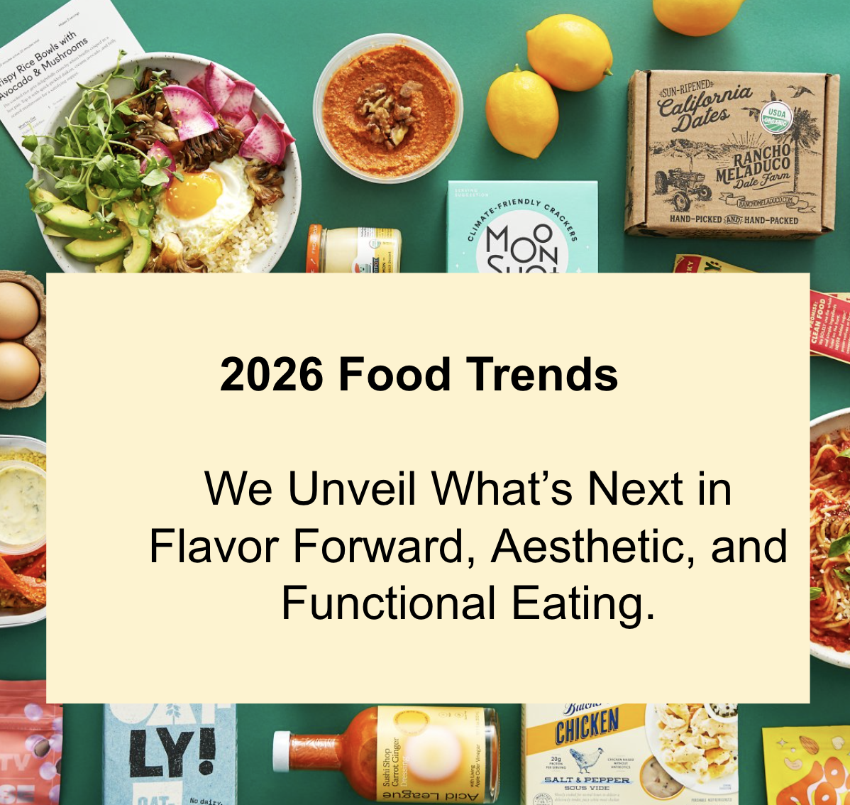 2026 Food Trends: Good Eggs Unveils What’s Next in Flavor Forward, Aesthetic, and Functional Eating