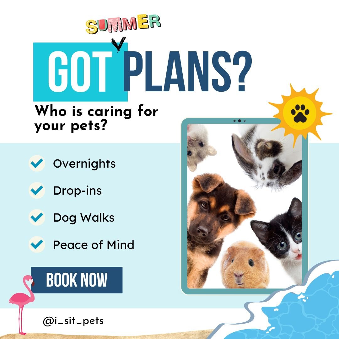 Here is your friendly reminder that as Summer gets closer, there is no better time than now to square away plans for your fur baby while you are away! ✅

We are accepting reservations for your fur babies for 𝗮𝗹𝗹 𝗼𝗳 𝘁𝗵𝗶𝘀 𝘆𝗲𝗮𝗿.
It is not ?