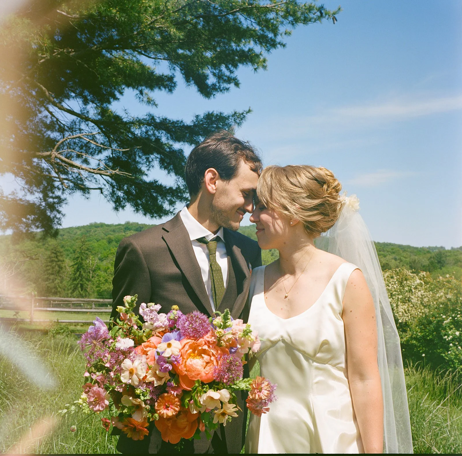 Sara & Matthew On Film | Backyard Wedding In Pennsylvania
