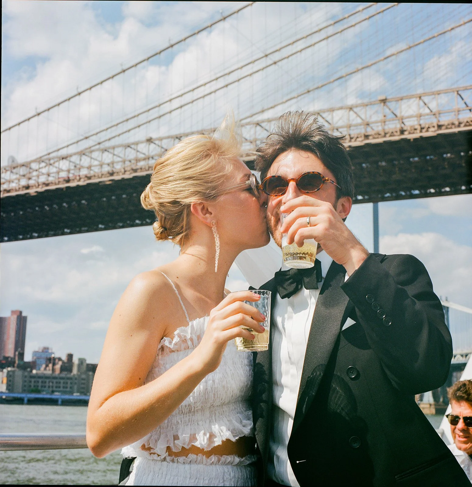 kailey & brian on film: a new york city hall wedding + reception