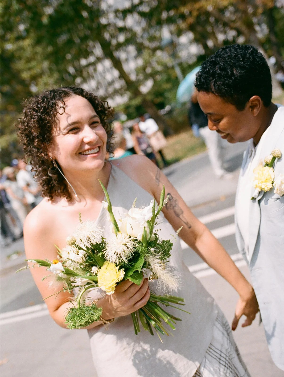 Hannah & Naomi On Film | NYC City Hall Wedding