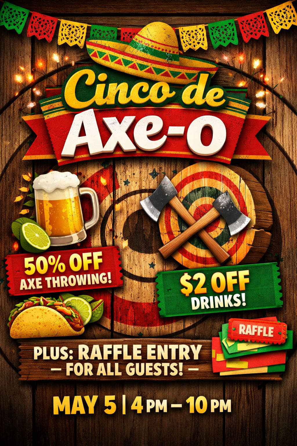 Cinco De Axe-O