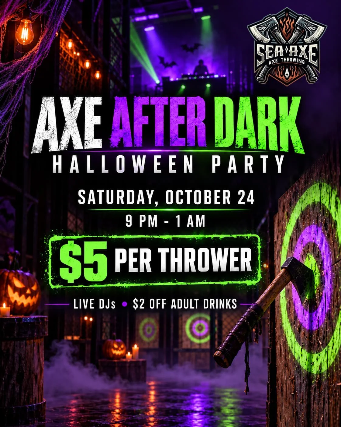 AXE AFTER DARK Halloween Party