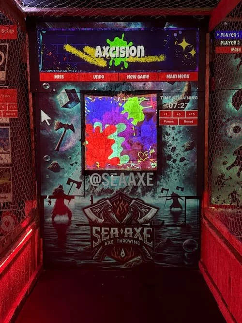 An Axe Throwing game called Splatter