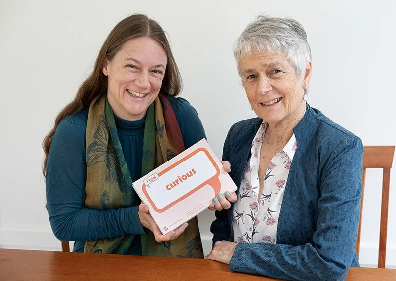 Rachel and Marg Pontin with TYP resources.