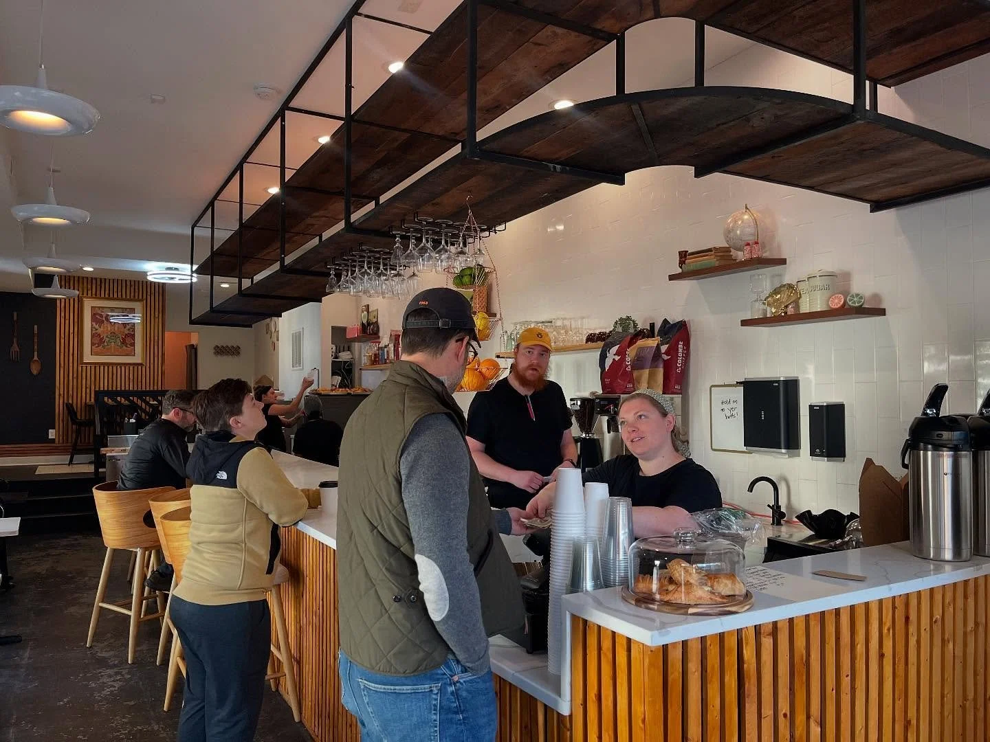 We visited Jackie&rsquo;s new shop today! @eatatvivians 
Excited for Coffee with Friends this Friday, thanks to @kitsch.cafe! Congrats on the new shop!