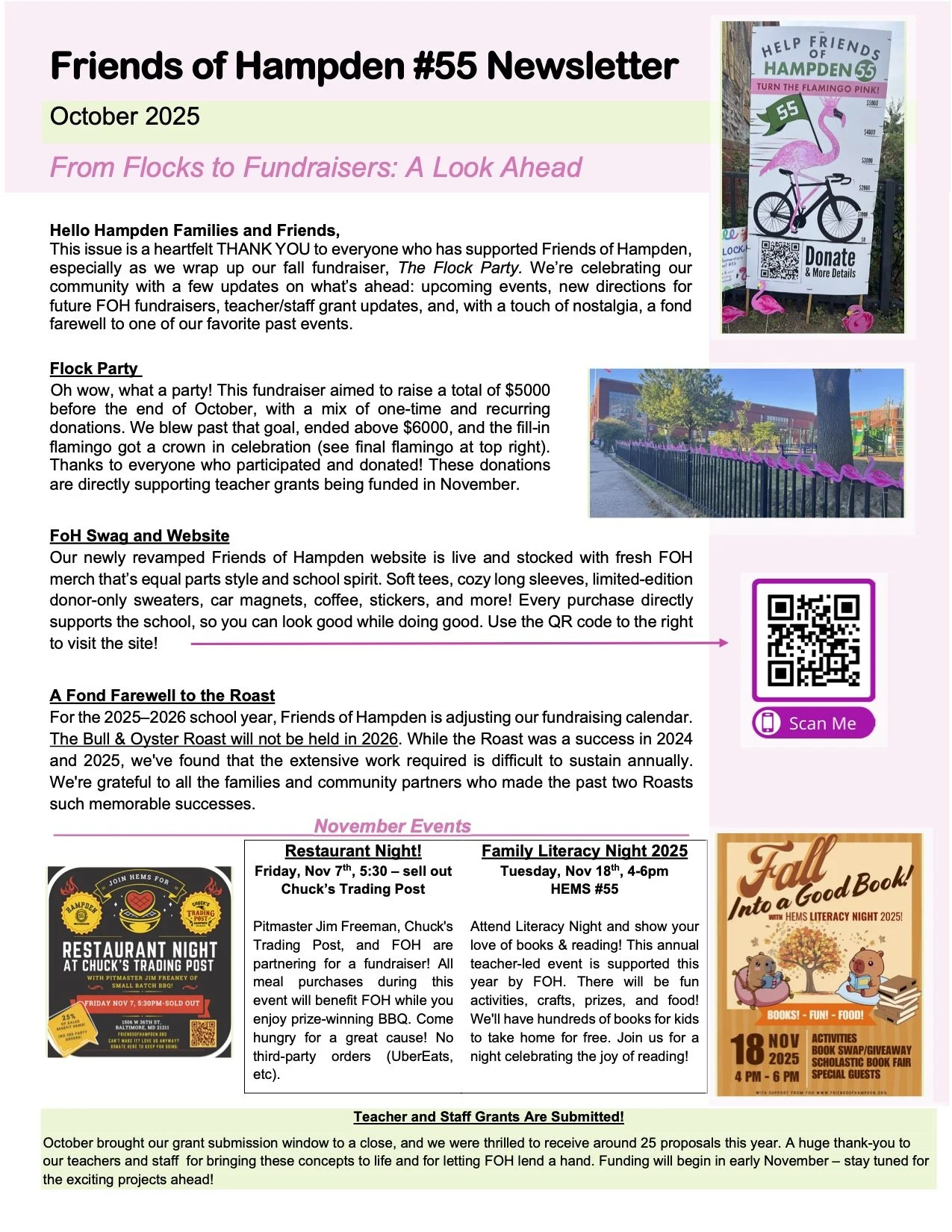 October 2025 Newsletter