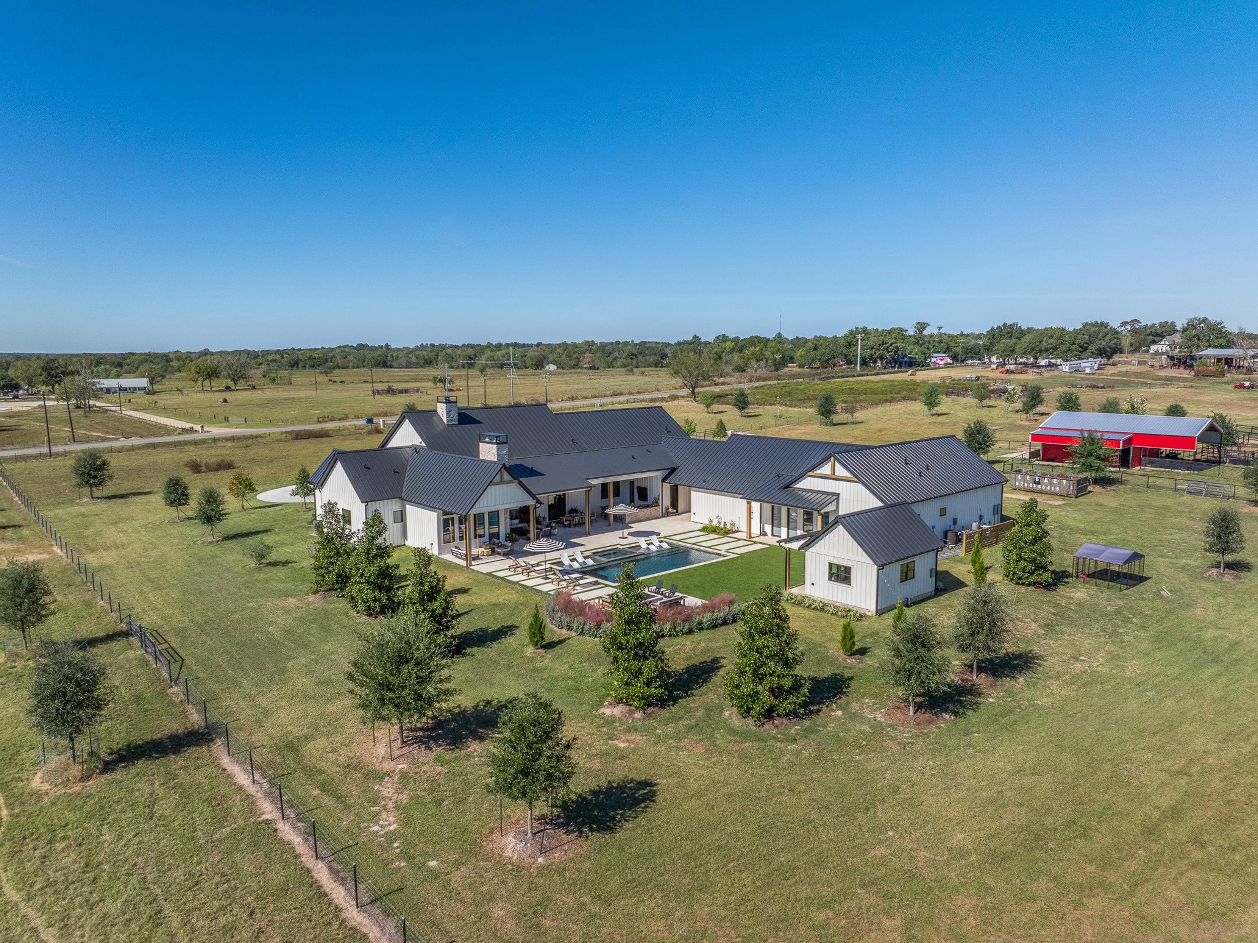 Aerial Rear Elevation