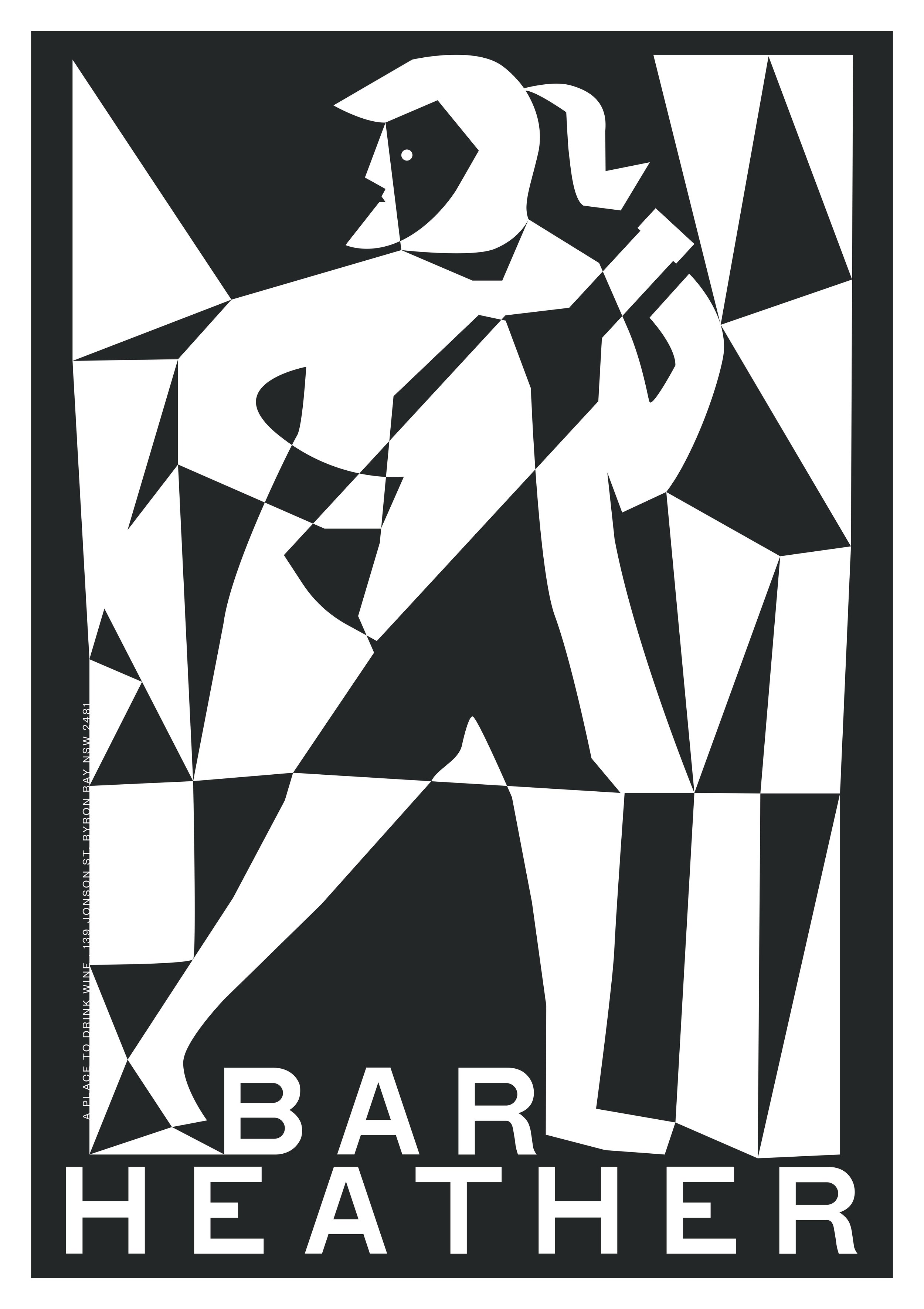 Bar Heather Poster (A2)