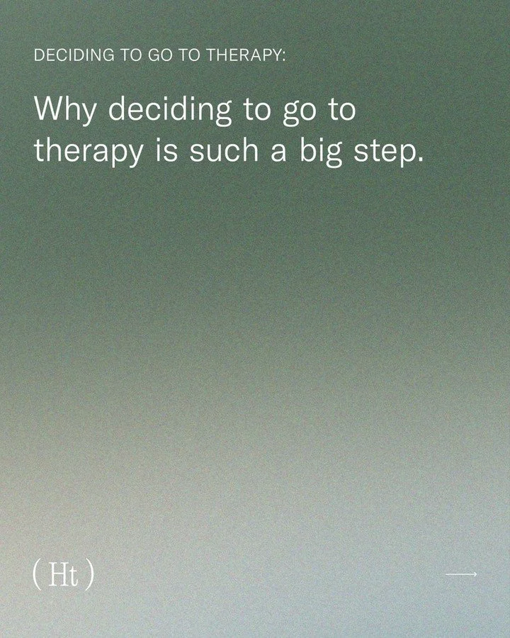 Therapy is choosing to see yourself clearly and choosing to stay. That&rsquo;s where healing begins. ✨ &ndash; (Hue) Therapy